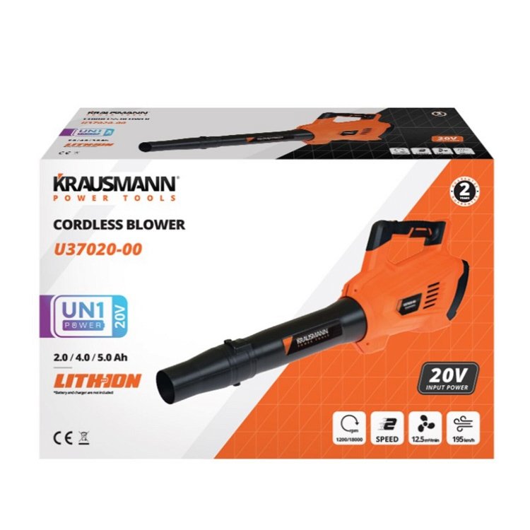 Φυσητήρας Επαναφορτιζόμενος 20V (U37020-12)