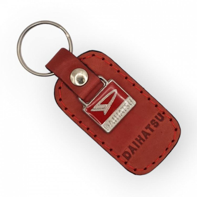 Δερμάτινο μπρελόκ Daihatsu Κόκκινο