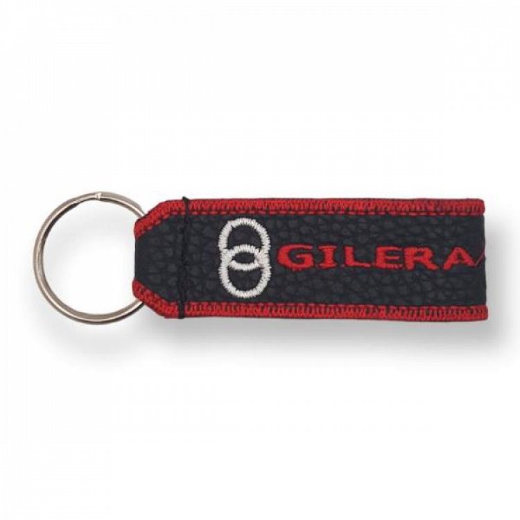 Δερμάτινο Κεντητό Μπρελόκ Gilera