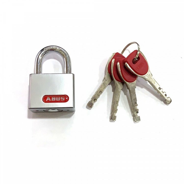 Ανοξείδωτο Λουκέτο Abus 838 με 4 Κλειδία Ασφαλείας σε Διάφορες Διαστάσεις