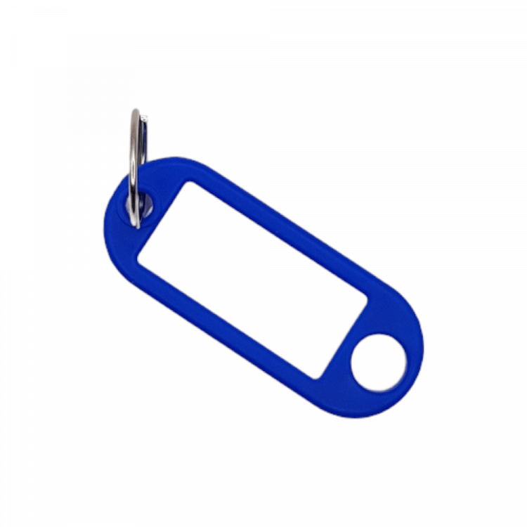 Μπλέ καρτελάκι κλειδιών