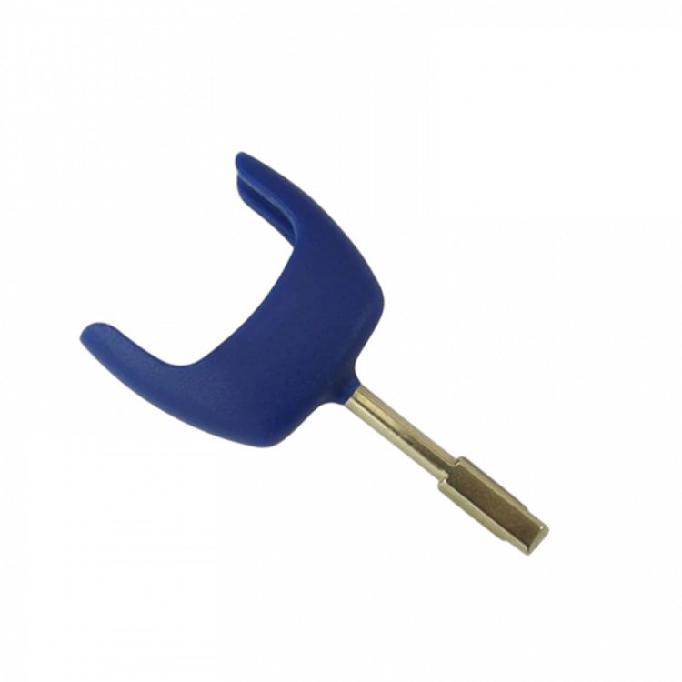 Κέλυφος  Ford με Υποδοχή για τηλεχειριασμό - Chip και  Λάμα FO21AT00  σε μπλέ χρώμα