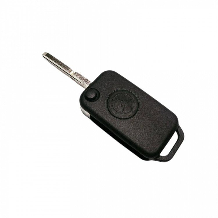 Κέλυφος Κλειδιού Aυτοκινήτου Mercedes με 1 Κουμπί Αναδιπλούμενο και Λάμα HU39