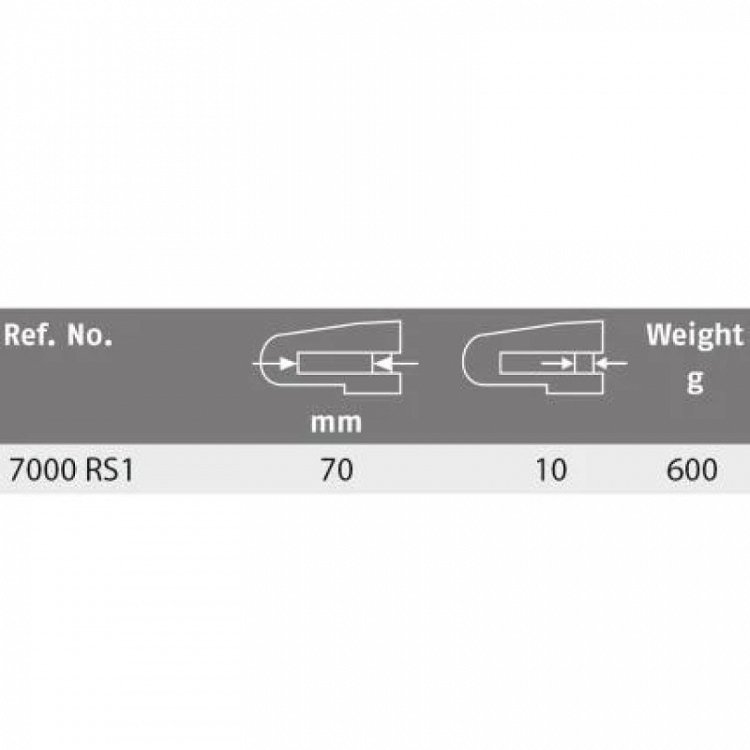 Λουκέτο Μοτο-ποδηλάτου Abus Detecto 7000 RS1 Disc Lock με συναγερμό
