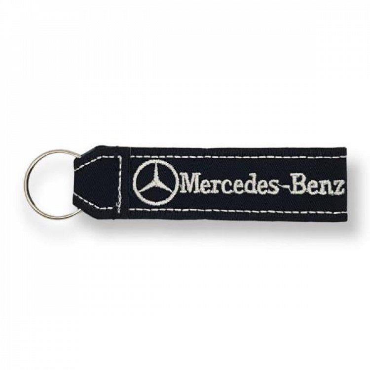 Υφασμάτινο Μπρελόκ Mercedes Benz AMG Κεντητό μεγάλο