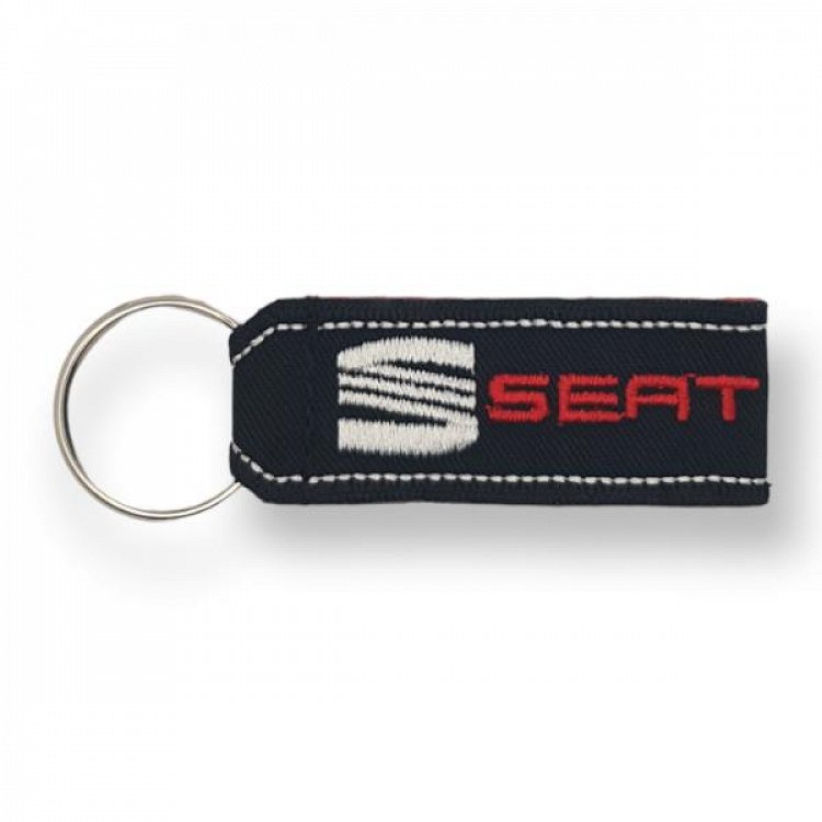 Υφασμάτινο Μπρελόκ SEAT Κεντητό μικρό