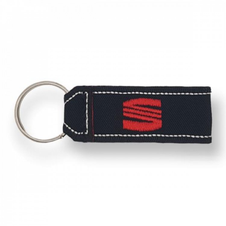 Υφασμάτινο Μπρελόκ SEAT Κεντητό μικρό