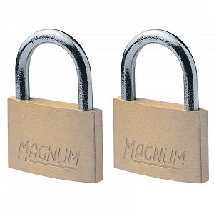 Σετ 2 λουκέτα μπρούτζινα 40mm Magnum, MASTERLOCK - ΛΟΥΚΕΤΑ ΜΠΡΟΥΤΖΙΝΑ