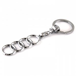 Μεταλλικό Μπρελόκ Audi Ασημί