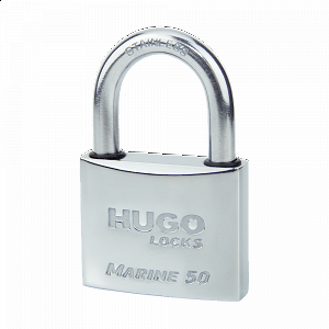 Λουκέτα Θαλάσσης Hugo Inox Marine 50 κοντόλαιμα