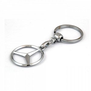 Μεταλλικό μπρελόκ Mercedes Ασημί