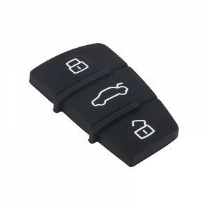 Ανταλλακτικό λαστιχάκι για κλειδί τηλεχειριστηρίου της Audi, με 3 κουμπιά