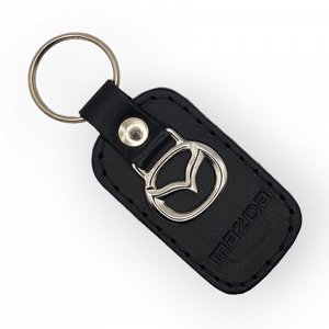 Δερμάτινο μπρελόκ mazda Μαύρο