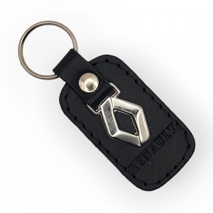 Δερμάτινο μπρελόκ renault Μαύρο