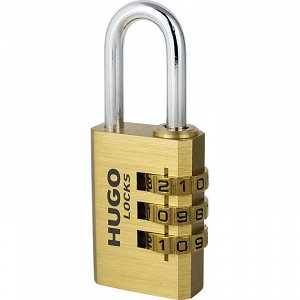 HUGO Χρυσό Λουκέτα με συνδυασμό PB20-30-40