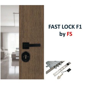 Ηλεκτρομηχανική κλειδαριά Fast Lock F1 για θωρακισμένες πόρτες