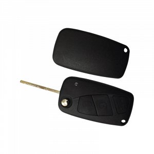 Κέλυφος Κλειδιού Αυτοκινήτου Fiat με 3 Κουμπιά Αναδιπλούμενο Και με λεπίδα SIP22 τύπου 2