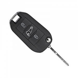 Κέλυφος Κλειδιού Αυτοκινήτου για Toyota-Peugeot-Opel-Citroen με 3 Κουμπιά Αναδιπλούμενο-HU83