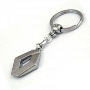 Μεταλλικό μπρελόκ renault ασημί