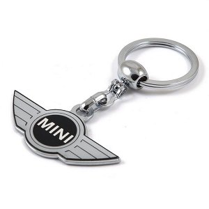 Μεταλλικό μπρελόκ Mini Cooper Ασημί