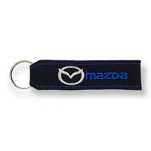 Υφασμάτινο Μπρελόκ MAZDA Κεντητό μεγάλο