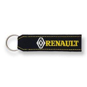 Υφασμάτινο Μπρελόκ RENAULT Κεντητό μεγάλο