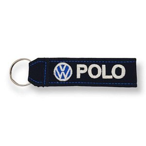 Υφασμάτινο Μπρελόκ VW POLO Κεντητό μεγάλο