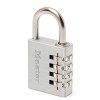 Λουκέτο αποσκευών συνδυασμού 4 ψηφίων με μεταλλικό φινίρισμα, 40mm, MASTERLOCK - ΛΟΥΚΕΤΑ ΣΥΝΔΥΑΣΜΟΥ