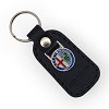 Δερμάτινο μπρελόκ alfa romeo Μαύρο